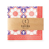 Tavola 1/4 Folds 25 Pack Moroccan Red