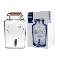 Mason Beverage Dispenser with Clip Lid 7.6L