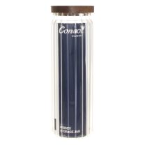 Consol Ribbed Canister  Acacia 1,35L
