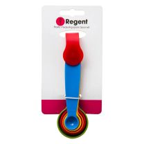 Regent Colour Stacking Measuring Spoons 5piece