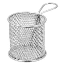 Chip Basket Round 80x80mm