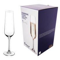 Consol Vienna Crystal Flute 4 pack 200ml