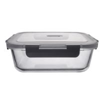 Consol Madrid Rectangular Storage Container with Clip-On Vented Lid – 1.5L