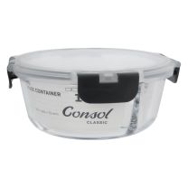 Consol Madrid Round 3 Division Glass Container  910ml