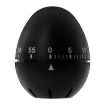 Regent Egg Timer ABS Plastic Black – 70 x 60mm