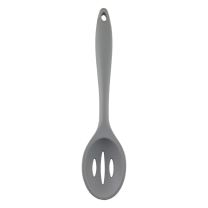 Regent Silicone Slotted Spoon Grey