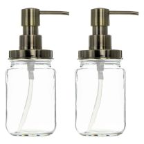 Consol Jars With Bronze Pumps 2 pack 