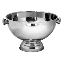 Footed  Champagne Bowl With Knob 14L