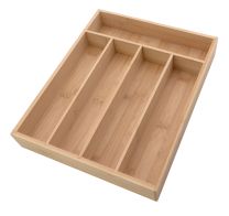 Regent Bamboo Cutlery Tray 320x260x50mm