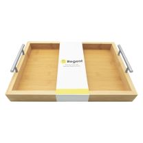 Regent Rectangular Tray With Stainless Steel Handles
