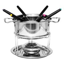 Regent Fondue Set With Burner  stainless steel 