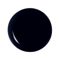 LUMINARC OPAL BLACK SIDE PLATE 190mm