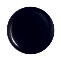 LUMINARC OPAL BLACK DINNER PLATE 270mm