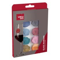 Vacu Vin Classic Glass Markers 8piece