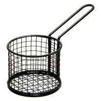 Fryer Basket Round Powder Coated