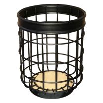 Regent Utensils Holder Black Wire & Wood
