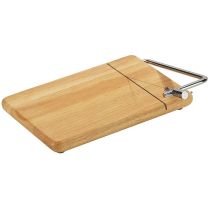 Zassenhaus Rubberwood Cheeese Board With Slicer 