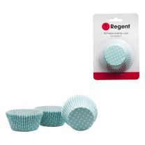 Regent Cake Cups Blue with White Stars 50 Piece