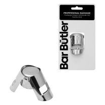 Bar Butler Champagne Stopper With Double Clip Stainless Steel