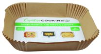 Creative Cooking Square Disposable Air Fryer Liners  50 pieces