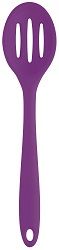 Colourworks Silicone Slottede Spoon  27cm - Purple