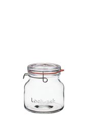 Luigi Bormioli Lock-Eat Handy Jar With Lid 1.5L