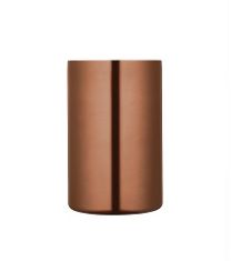 BarCraft Luxe Lounge Copper Finish Double Walled Wine Cooler