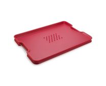 Joseph Joseph Cut & Carve Chopping Board Large Red