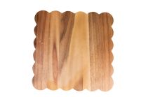 Home Classix Scalloped Edge Acacia Square Board 33x33cm