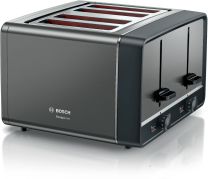 Bosch Toaster DesignLine Graphite 4 Slice 1940w