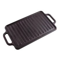 Victoria Enamelled Cast Iron Reversible Griddle 32cm