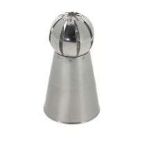 de Buyer Stainless Steel Russian Sphere Nozzle Thin Streaks
