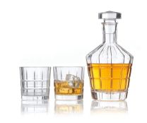 Leonardo Whisky Decanter & Tumbler Set Spiritii Three Piece