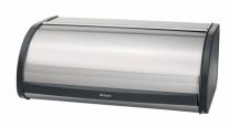 Brabantia Bread Bin Roll Top Matt Steel