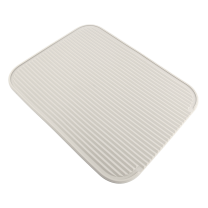 Kitchen Inspire Silicone Draining Mat Grey