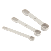 Kitchen Inspire Measuring Spoon 3 Piece Set Grey