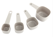 Kitchen Inspire Measuring Cups 4 Piece Set Grey