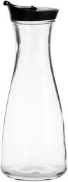 Regent Glass Carafe with Black Lid – 850ml