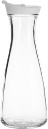 Regent Glass Carafe with White Lid – 850ml