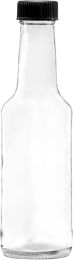 Consol Worcester Sauce Bottle with Black Lid – 125ml