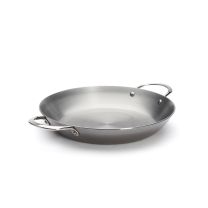 de Buyer Paella Pan 2 Handles Mineral B 32cm