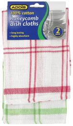Addis Honeycomb Dish Cloths 2 Pack