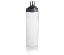 Lacor Mini Liquid Bottle with Triple Nozzle 700ml White
