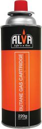 Alva Butane Gas Canister 220g