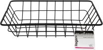 Regent Wire Serving Basket Rectangular Powder Coated Black 230mm x 160mm