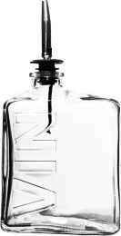 Regent Glass Vinegar Square Bottle with Pourer – 450ml