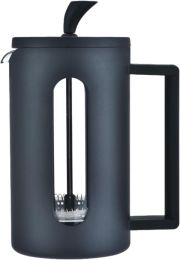 Regent Milano Coffee Plunger with Black Plastic Frame 600ml