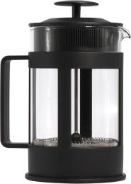 Regent Coffee Plunger Black with Plastic Frame – 6/8 Cup, 800ml