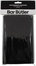 Bar Butler Black 3-Ply Paper Straws 6mm – 100 Pack