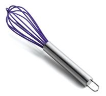 Lacor Silicone Pastry Whisk Purple 23cmn